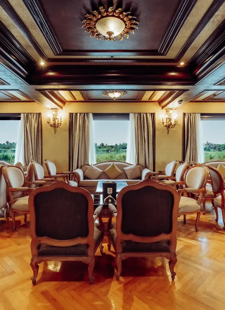 Panorama lounge bar aboard the M/S City and Sea Adonis