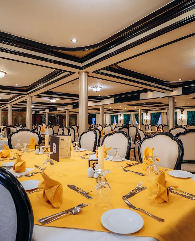 Restaurant aboard the M/S City and Sea Adonis